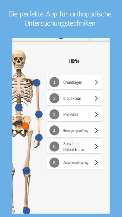 OrthoExamine App-Screenshot #1