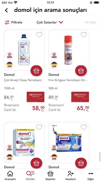 Rossmann App screenshot