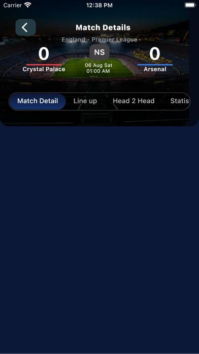 OneFootball Live Matches Schermata dell'app #3