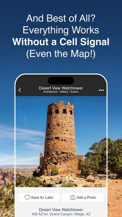 Grand Canyon Offline Guide Capture d'écran de l'application #3