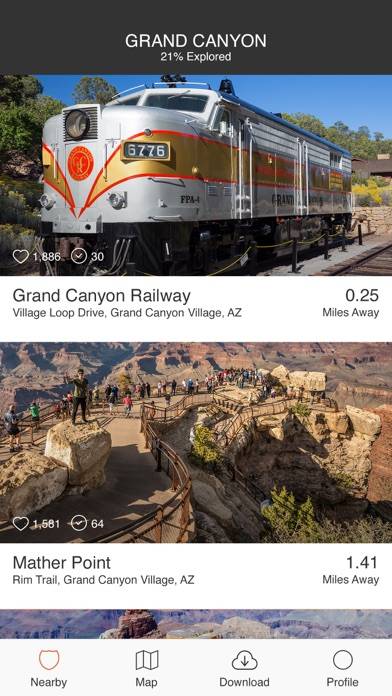 Grand Canyon Offline Guide Capture d'écran de l'application #4
