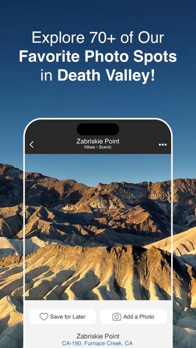 Death Valley Offline Guide App-Screenshot #1