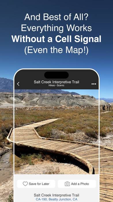 Death Valley Offline Guide Schermata dell'app #3