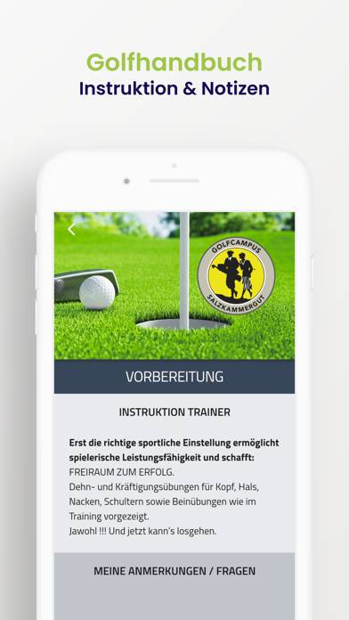 Golfcampus App screenshot #3