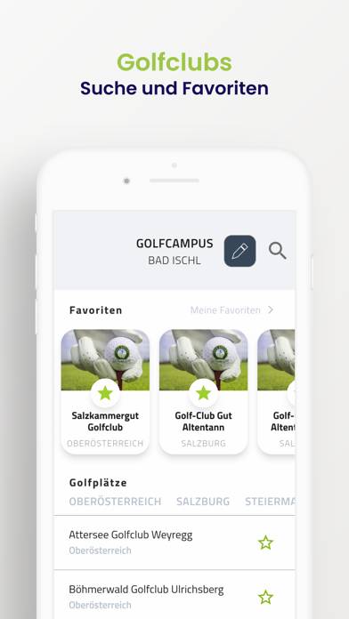 Golfcampus App screenshot #4