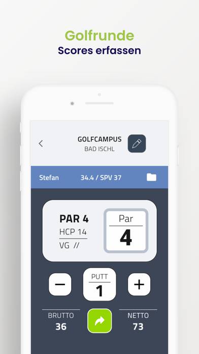 Golfcampus App screenshot