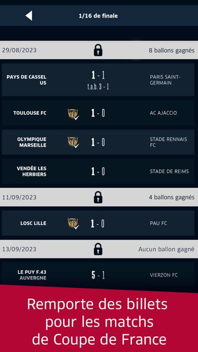 Coupe de France Explore Capture d'écran de l'application #5