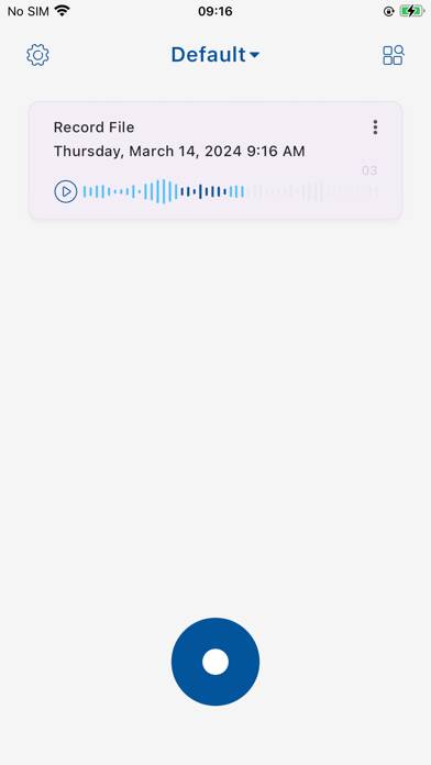 StarVoice Schermata dell'app