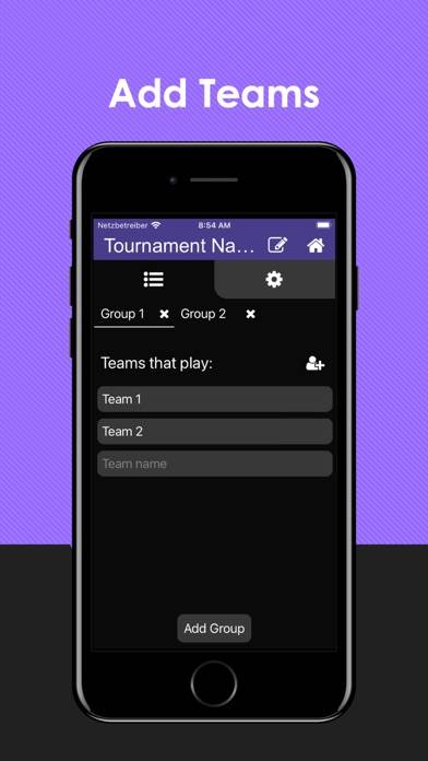 Competition Manager Pro Schermata dell'app #2