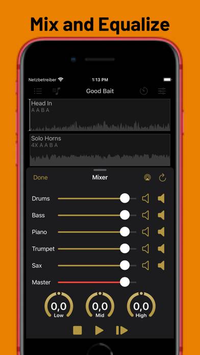 Jazz Master Tracks Capture d'écran de l'application #5