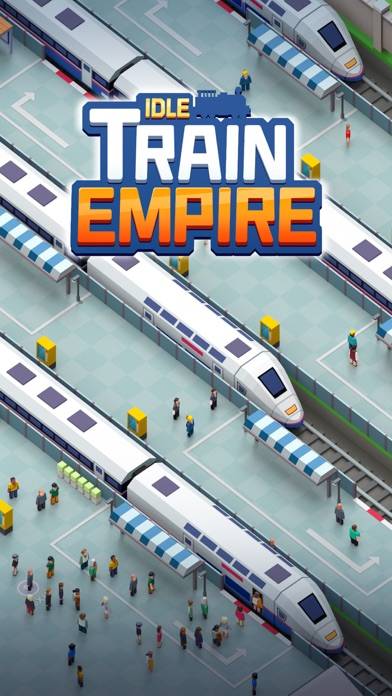 Idle Train Empire Скриншот приложения #1
