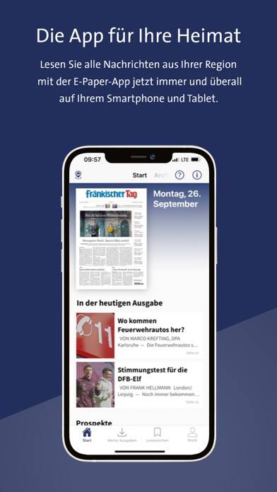Fränkischer Tag E-Paper App-Screenshot #1