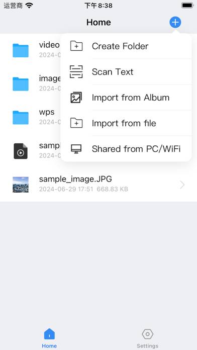 EasyDocuments App screenshot