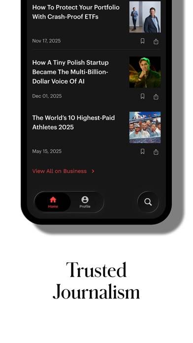 Forbes App screenshot
