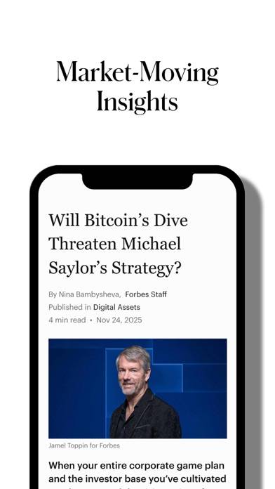 Forbes App screenshot