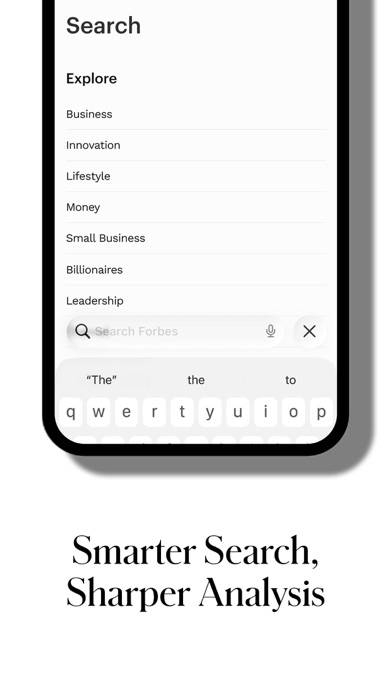 Forbes App screenshot
