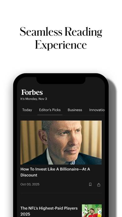 Forbes App screenshot