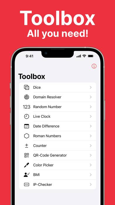 Toolbox App preview #1