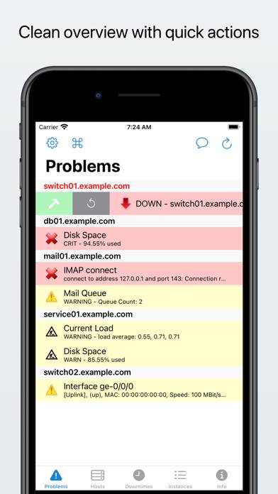 EasyNag Monitoring App-Screenshot #1