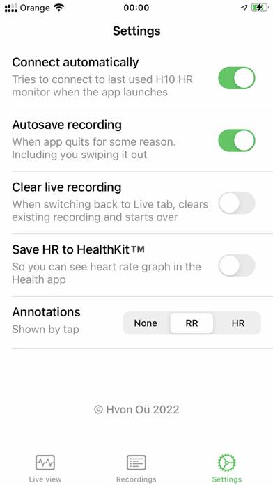 ECG EKG Viewer for Polar H10 App screenshot #3