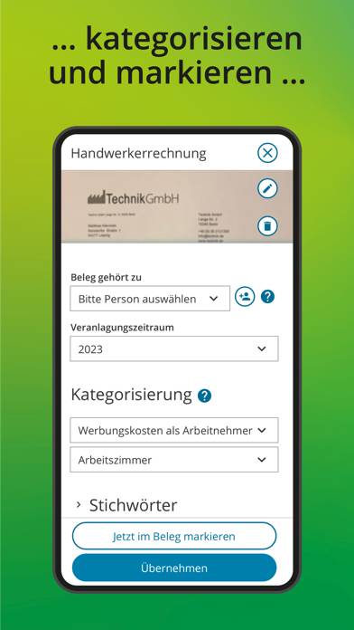 MeinELSTER plus App-Screenshot