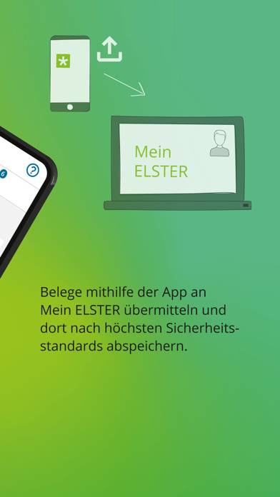 MeinELSTER plus App-Screenshot