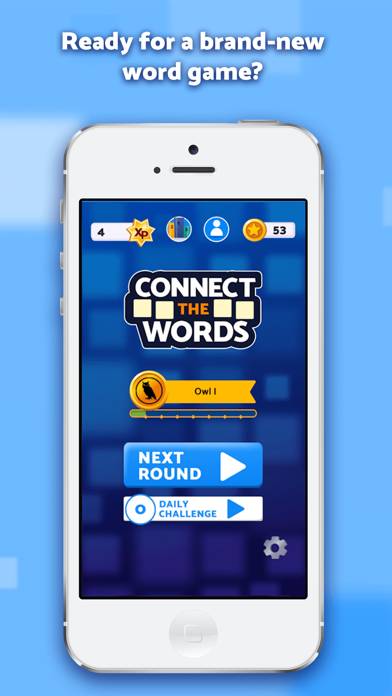 Connect The Words: 4 Word Game App screenshot #1