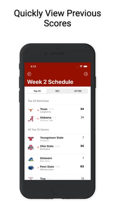 College Football 2024 App screenshot #4