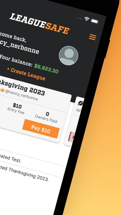 LeagueSafe screenshot
