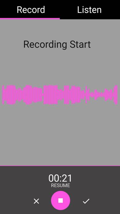 EVP Recorder (Voice Recorder) App skärmdump #1
