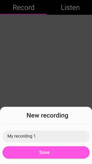 EVP Recorder (Voice Recorder) App skärmdump #5
