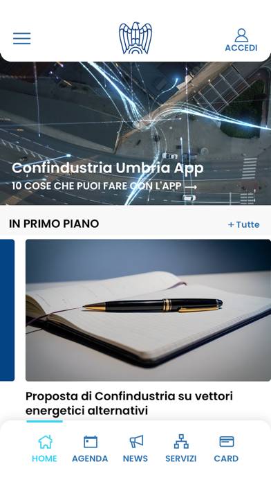 Confindustria Umbria screenshot