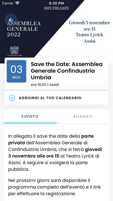 Confindustria Umbria Schermata dell'app #3