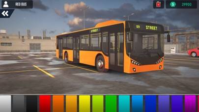 Juego de Autobús Car Driving captura de pantalla del juego
