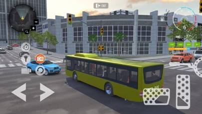 Juego de Autobús Car Driving captura de pantalla del juego