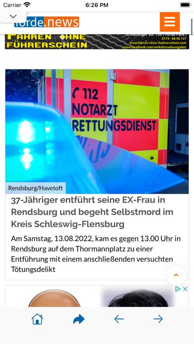 Förde.news | Nachrichten App-Screenshot