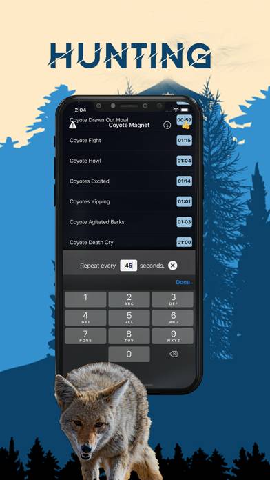 Coyote Magnet App screenshot