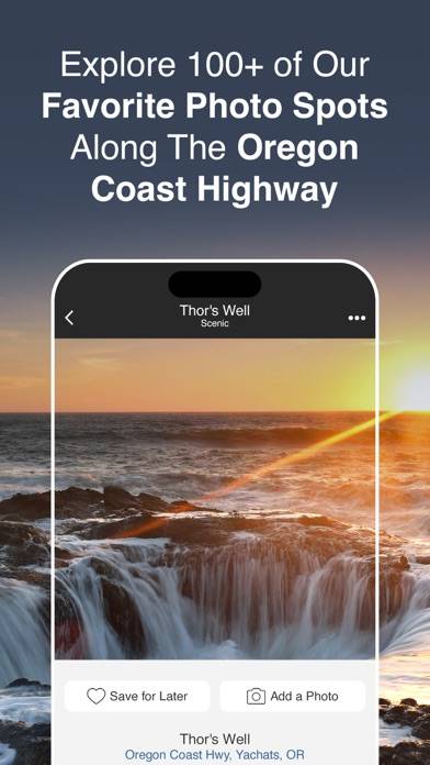 Oregon Coast Offline Guide App screenshot #1