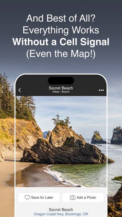 Oregon Coast Offline Guide Capture d'écran de l'application