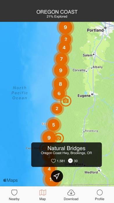 Oregon Coast Offline Guide App screenshot #5