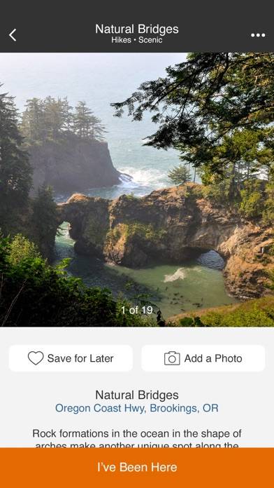 Oregon Coast Offline Guide Capture d'écran de l'application