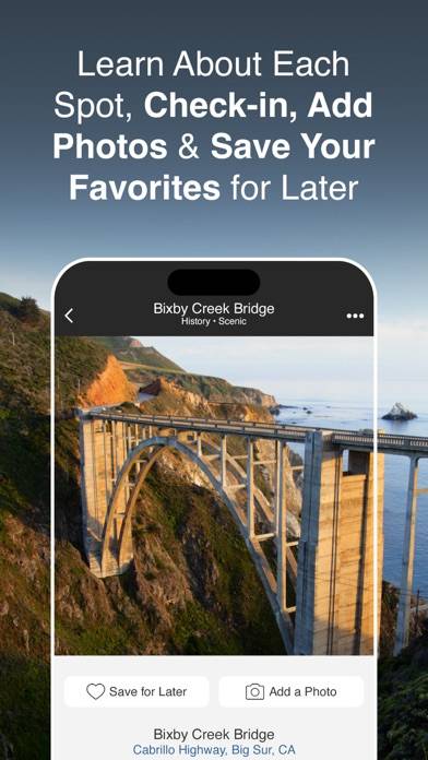 Pacific Coast Highway Guide App-Screenshot #2