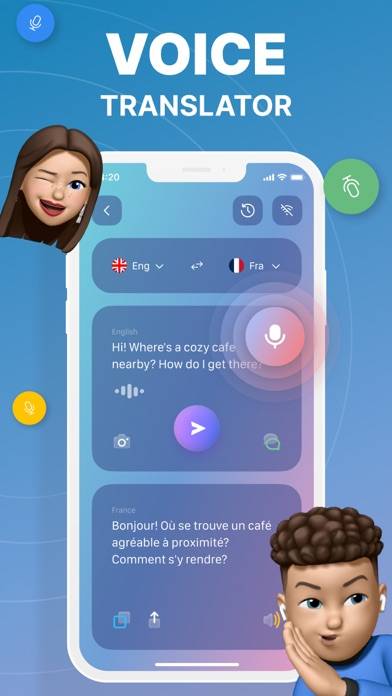 Voice Translator: All Language Captura de pantalla de la aplicación #2