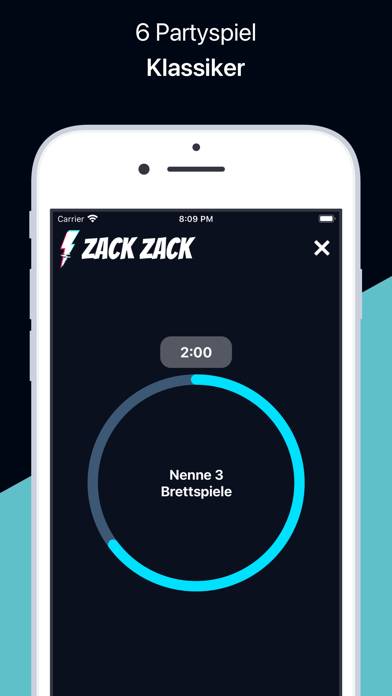 Zack Zack: Das Partyspiel App-Screenshot #2