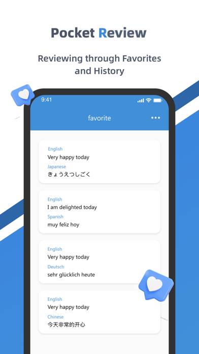 Pocket Translate-Translator Capture d'écran de l'application