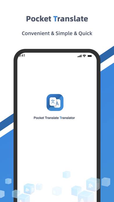 Pocket Translate-Translator Capture d'écran de l'application