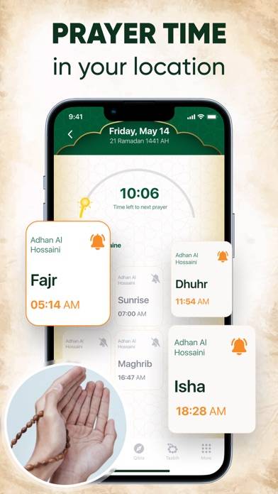 Athan: Muslim Prayer Times Pro Bildschirmfoto