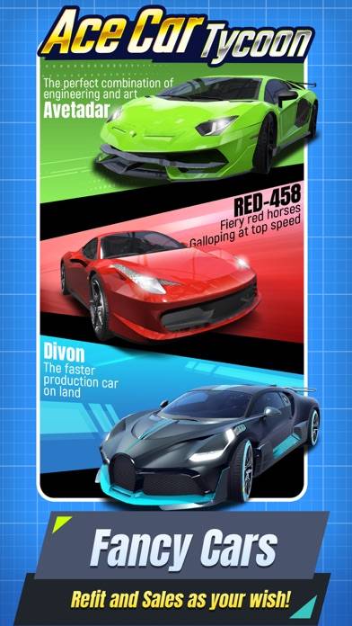 Ace Car Tycoon Capture d'écran de l'application #2