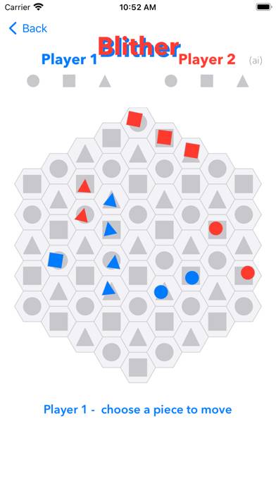 Blither schermata del gioco