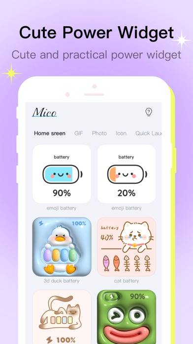 Mico- Aesthetic Screen Maker Schermata dell'app #3